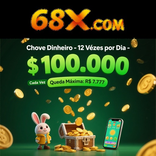 68X Ganhe R$ 100,00 Gratis